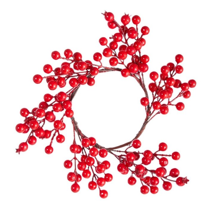 CORONCINA BACCHE RED CM28